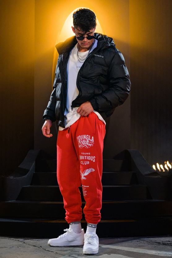 muži pršiplášť 233 nesmrteľní bežci padajú 22\" YoungLA oblečenie X2044852