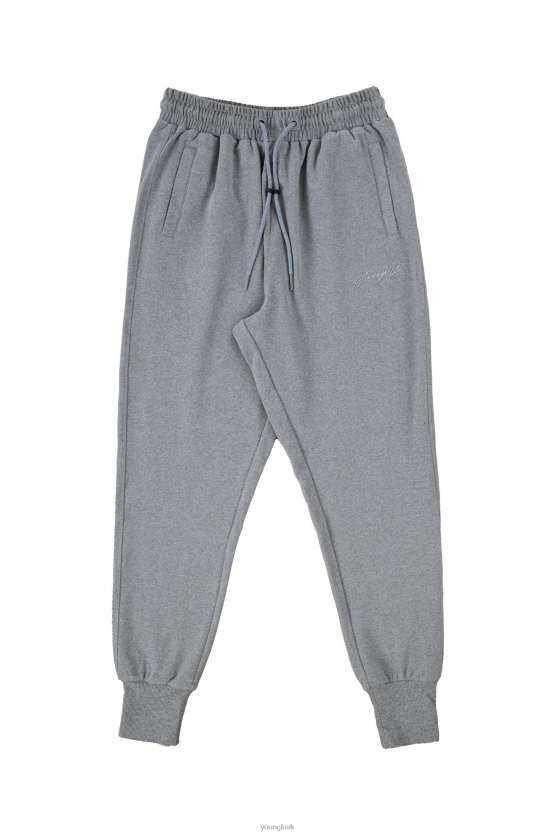 muži sivý vres 228 cloud joggerov YoungLA oblečenie X2044869