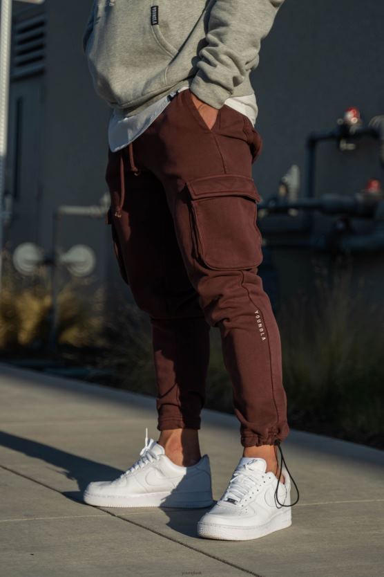 muži taupe 206 rambo bojových joggerov YoungLA oblečenie X2044916