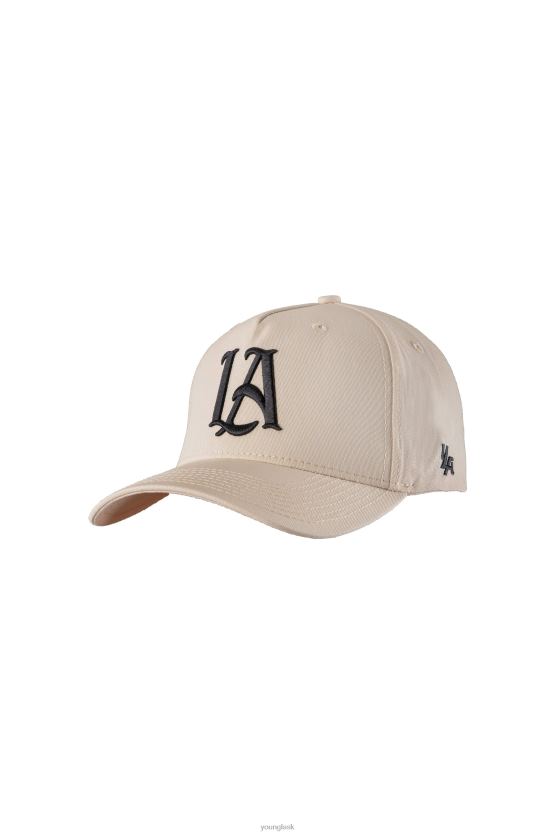 muži sivobiely 920 A-frame la snapback klobúk 2.0 YoungLA oblečenie X2044944