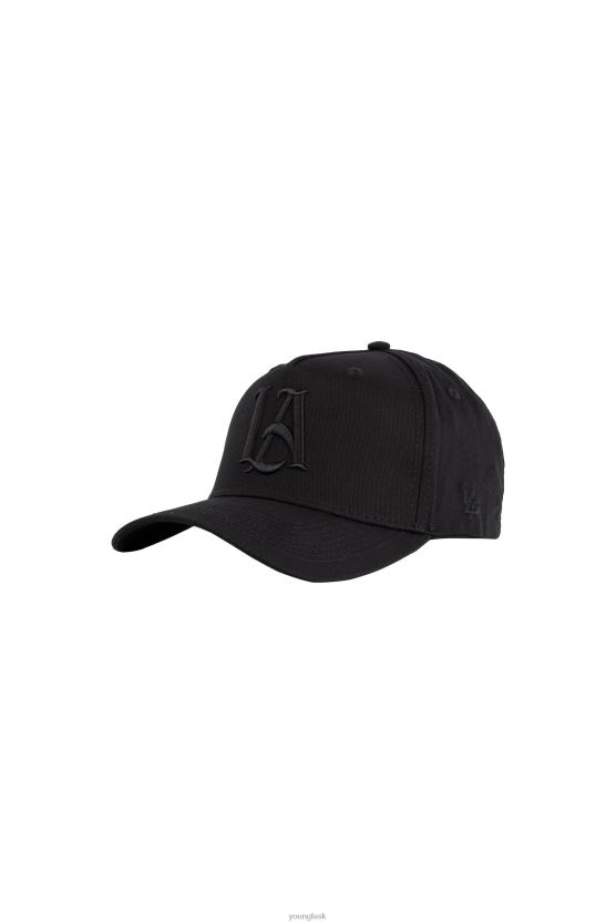 muži sivobiely 920 A-frame la snapback klobúk 2.0 YoungLA oblečenie X2044944
