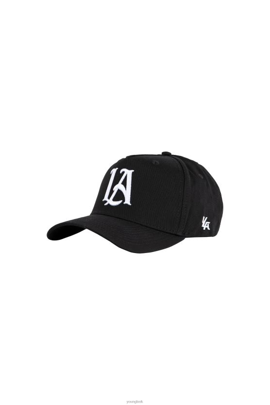 muži sivobiely 920 A-frame la snapback klobúk 2.0 YoungLA oblečenie X2044944