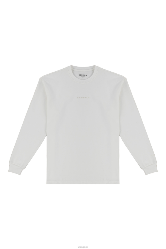 muži biely Dlhé rukávy z 450 oblačnej peny YoungLA oblečenie X2044417