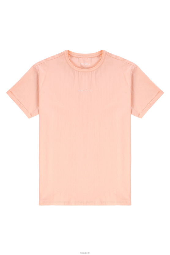 muži broskyňa 456 jednoduchých tričiek YoungLA oblečenie X2044406