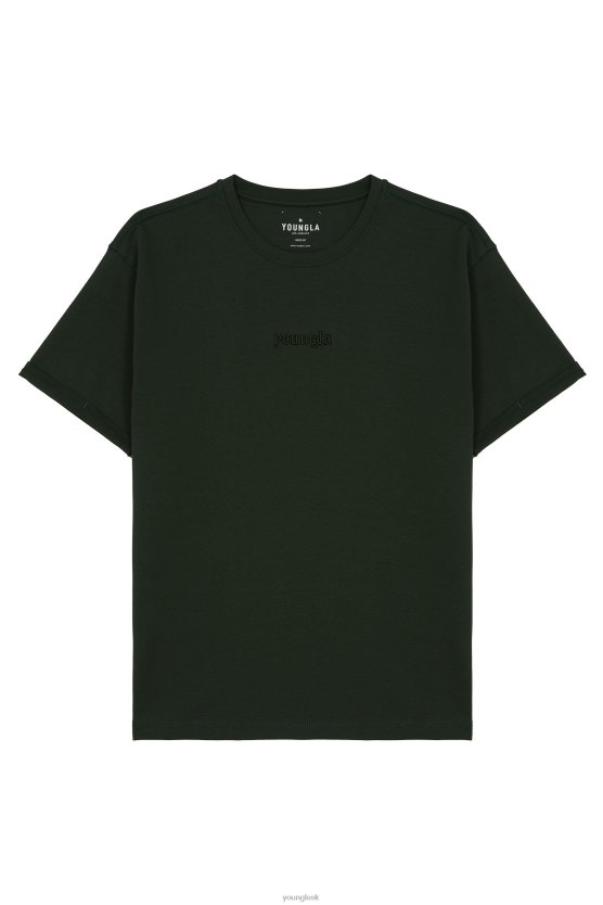 muži džungľová zelená 418 odolných odpalísk YoungLA oblečenie X2044131