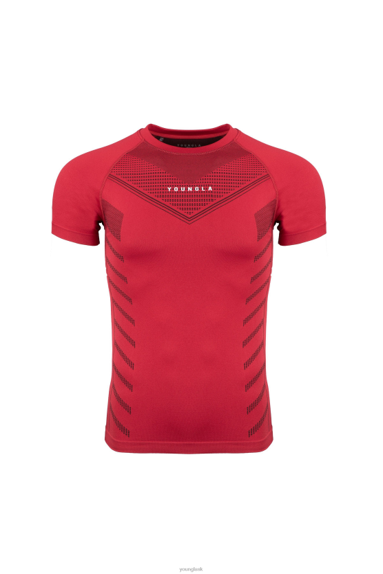 muži červená 465 superhrdinových kompresných tričiek YoungLA oblečenie X2044126
