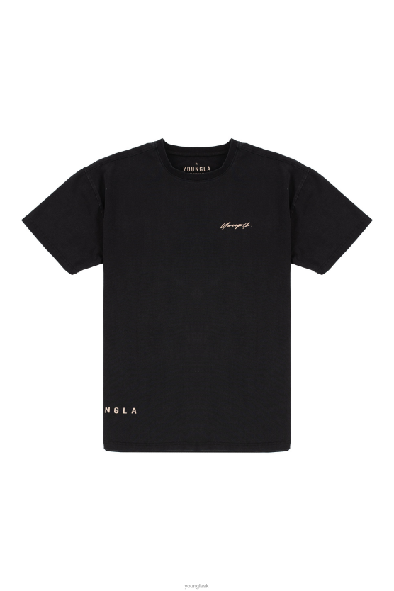 muži čierne umývanie 414 podpisových odpalísk YoungLA oblečenie X2044288