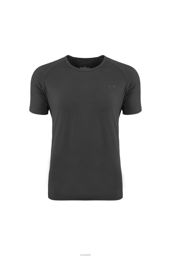 muži nardo šedá 422 vybavené delt tričko YoungLA oblečenie X2044384