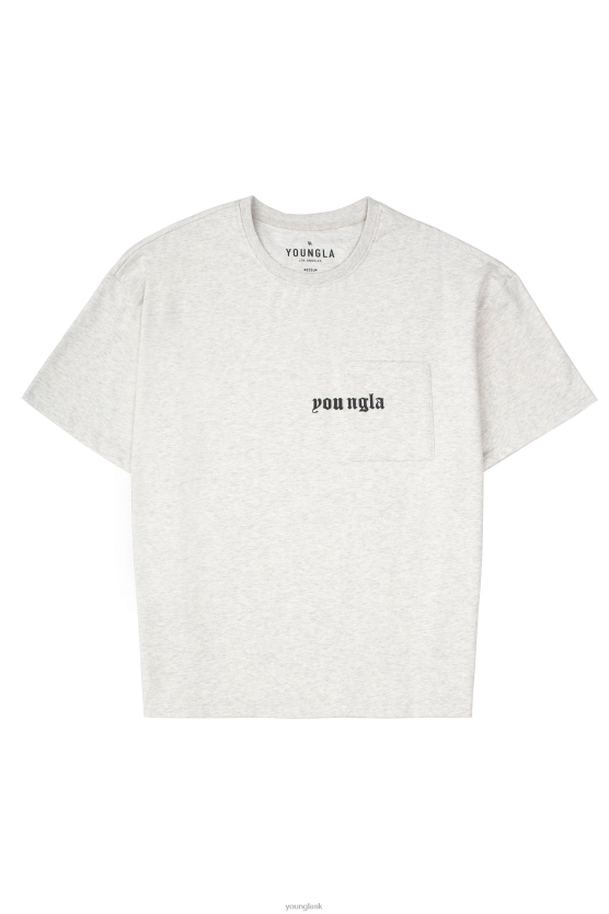 muži ovsené vločky 416 večných vreckových tričiek YoungLA oblečenie X2044186