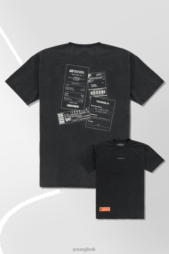 muži pošta 449 vypratých odkvapkávacích tričiek YoungLA oblečenie X2044274