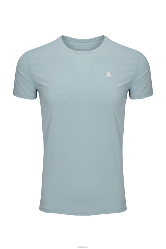 muži potápačská zelená 423 zephyr kompresný krátky rukáv YoungLA oblečenie X2044143