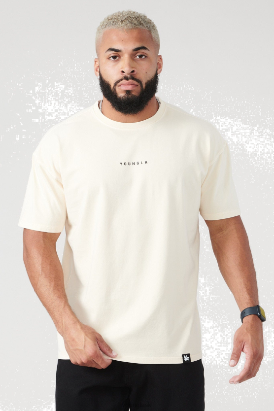 muži sivobiely 401 základných tričiek s jackom, letné 23' YoungLA oblečenie X2044204