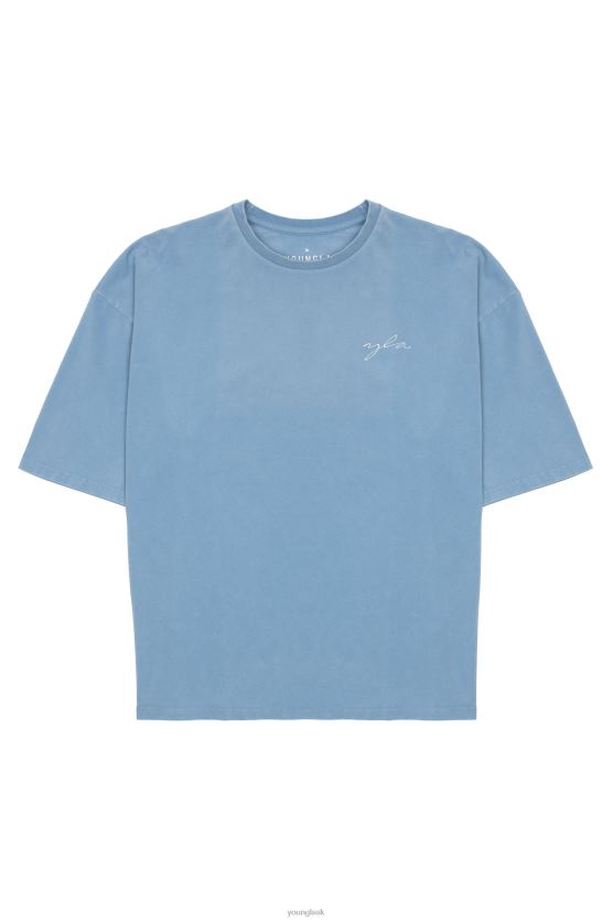 muži slivka dokonalé umývanie 464 skyline super veľkých tričiek YoungLA oblečenie X2044277