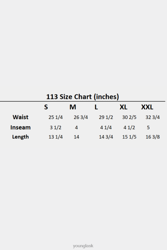 muži čierna 113 perfektné krátke šortky YoungLA oblečenie X2044701