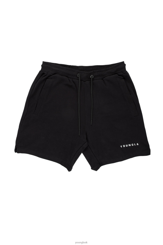 muži čierna 118 perfektné šortky YoungLA oblečenie X2044550