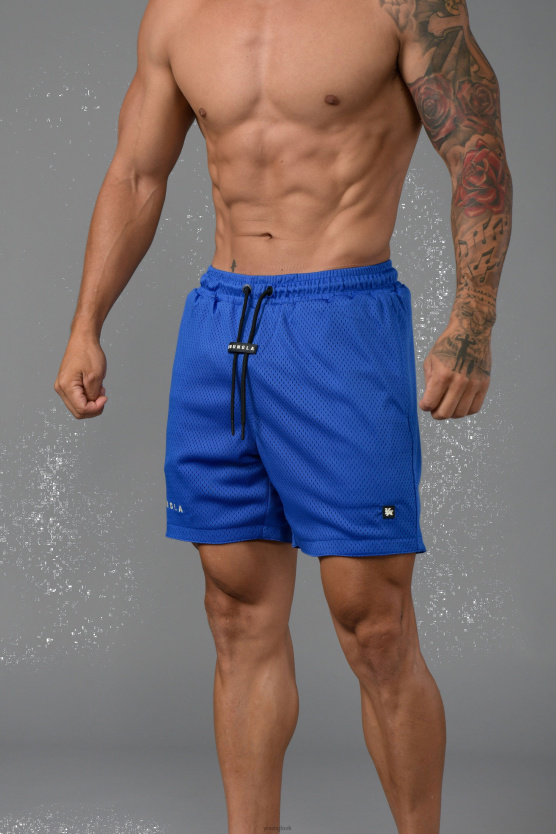 muži kráľovská modrá 130 základných basketbalových šortiek YoungLA oblečenie X2044684
