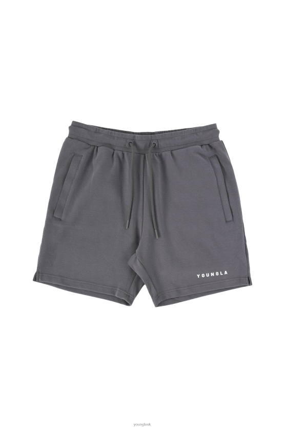 muži nardo šedá 118 perfektné šortky YoungLA oblečenie X2044559