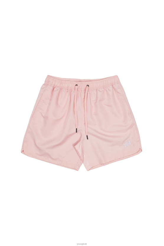 muži pastelovo ružová 123 pastelové šortky YoungLA oblečenie X2044479