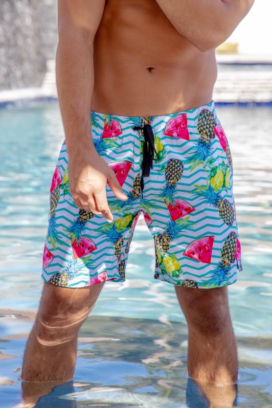 muži tropický gepard 128 abstraktné plavky \'22 YoungLA oblečenie X2044711