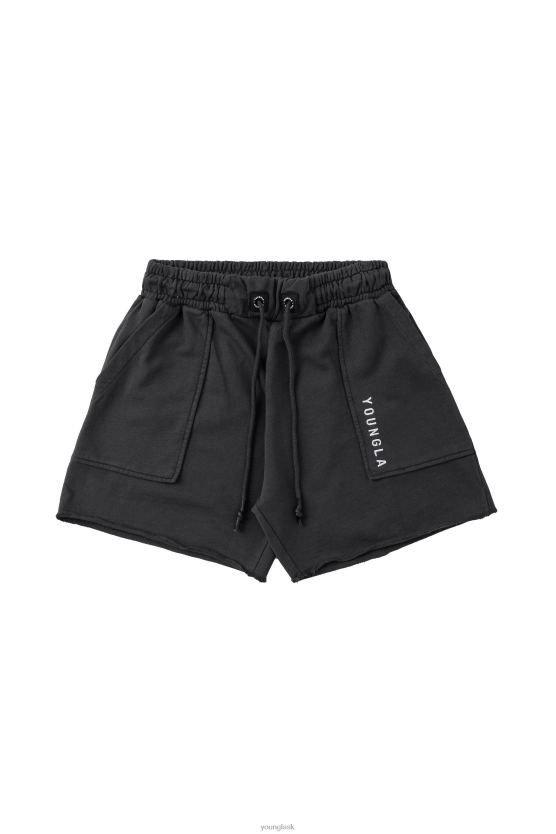 muži umývanie uhlia 106 vintage krátke šortky YoungLA oblečenie X2044623