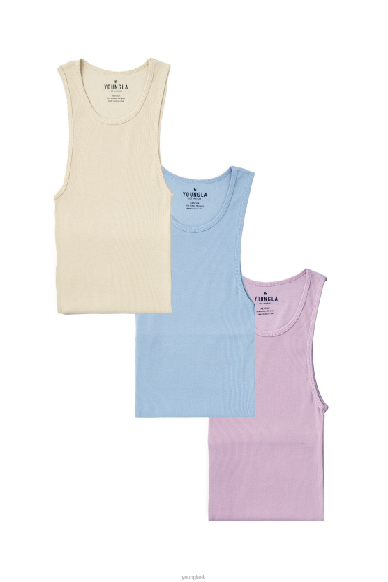 muži balíček orchideí 340 manželiek - 3 balenie YoungLA oblečenie X20445