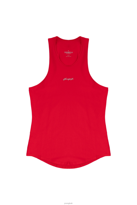 muži červená 309 podpisových tankov YoungLA oblečenie X204429