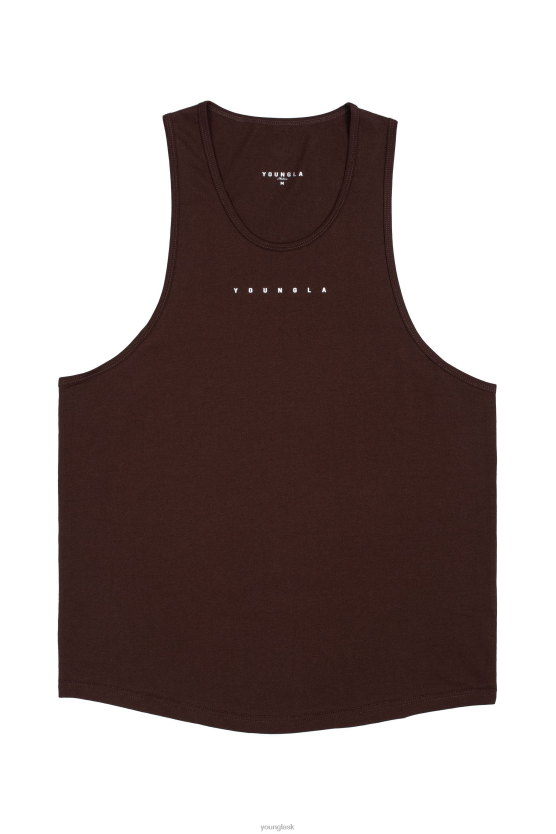 muži hnedá 320 - hybné nádrže YoungLA oblečenie X204418