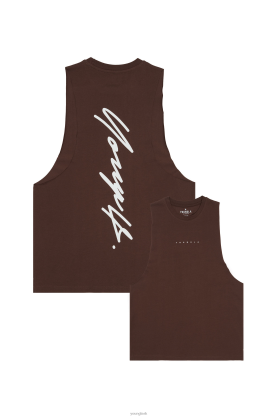 muži horúci fondán 323 autogramových delt tankov YoungLA oblečenie X20448