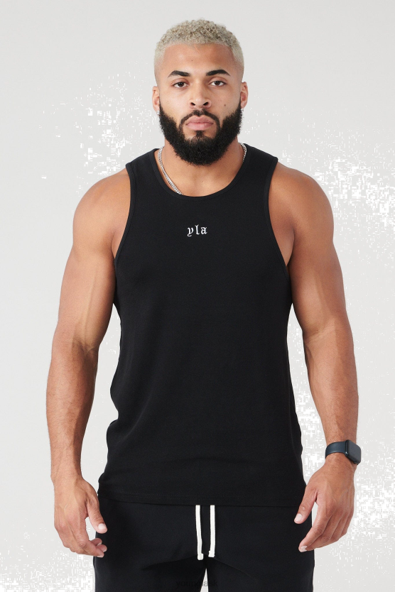 muži čierne umývanie 310 tankov san diego YoungLA oblečenie X204441