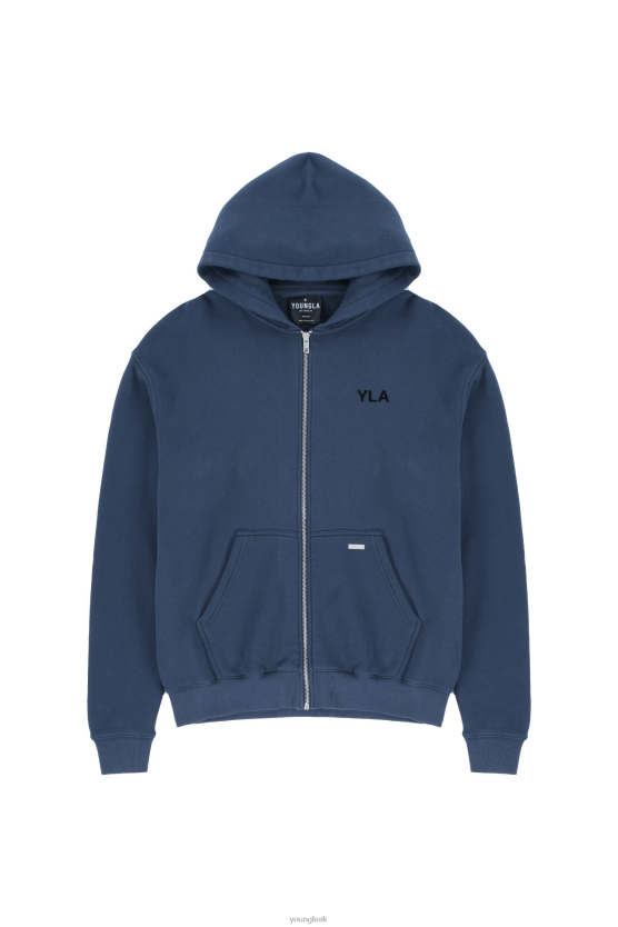 muži námornícke umývanie 515 monarch mikina na zips YoungLA oblečenie X2044792