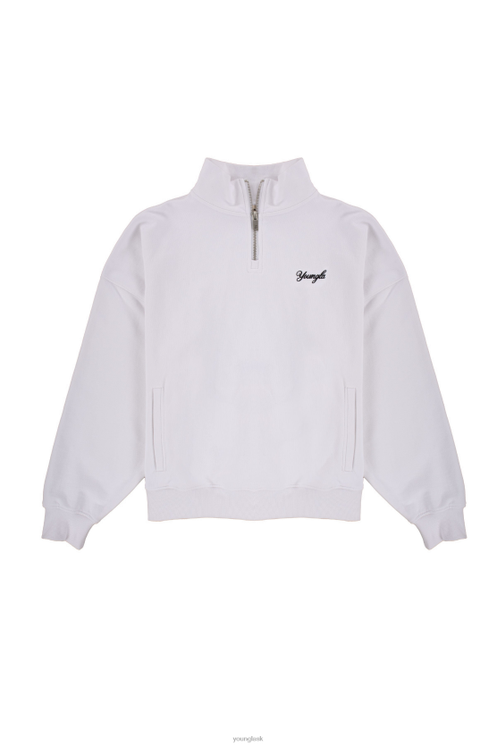 muži vres sivý 558 supersize g štvrtinový zips YoungLA oblečenie X2044835