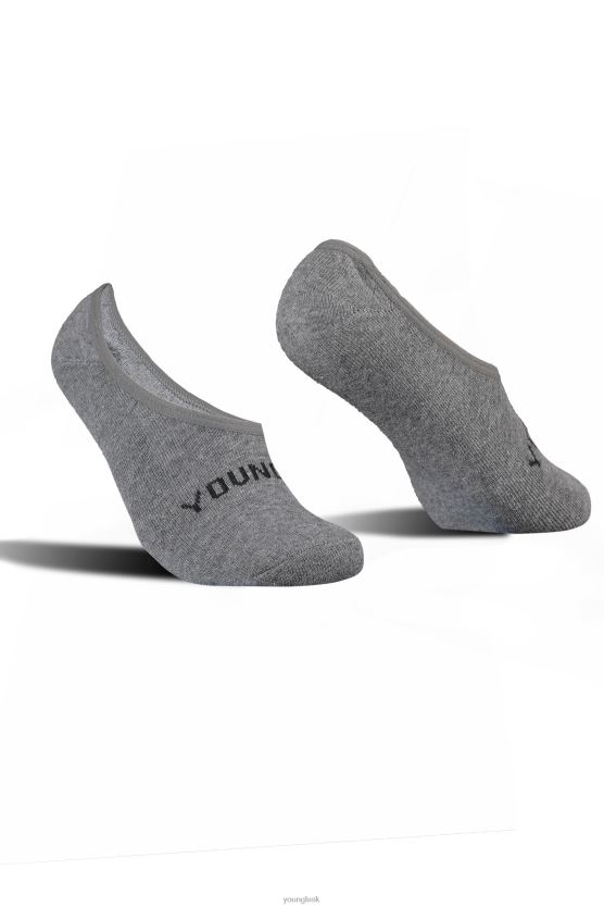 muži čierna 711 no show ponožky 3-bal YoungLA príslušenstvo X2044992