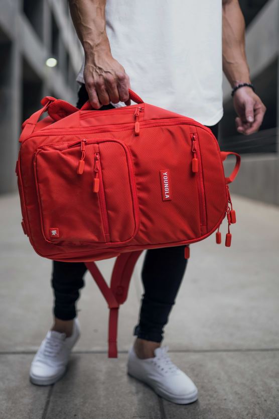 muži čierna 730 expedičných batohov YoungLA príslušenstvo X2044964