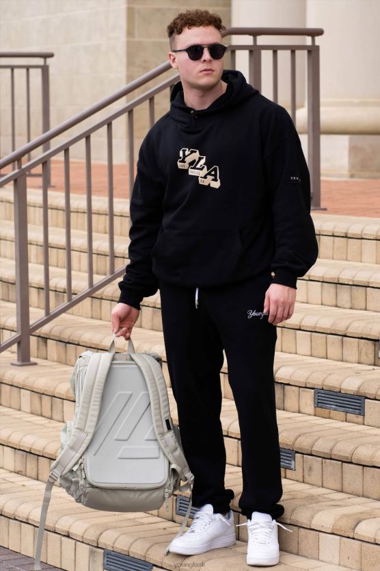 muži čierna 731 batohov grand tour YoungLA príslušenstvo X2044988