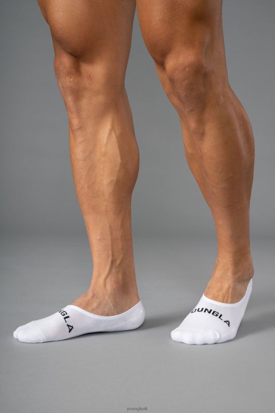 muži viacfarebný 711 no show ponožky 3-bal YoungLA príslušenstvo X2044993