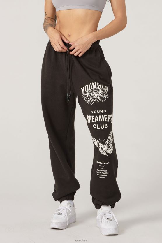 ženy drevené uhlie w211 dreamer joggers YoungLA oblečenie X20441121