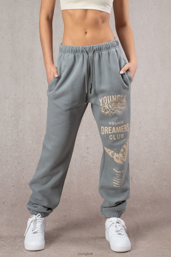 ženy hnedé umývanie w211 dreamers joggers YoungLA oblečenie X20441171