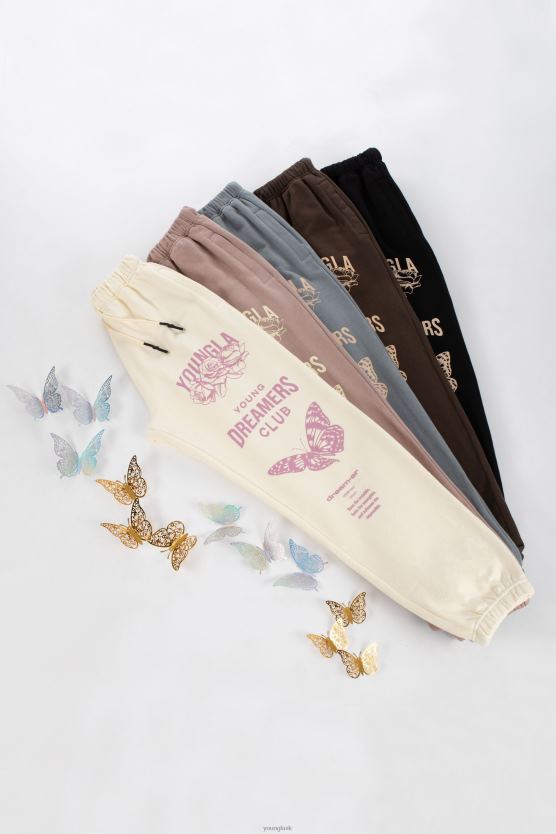 ženy hnedé umývanie w211 dreamers joggers YoungLA oblečenie X20441171