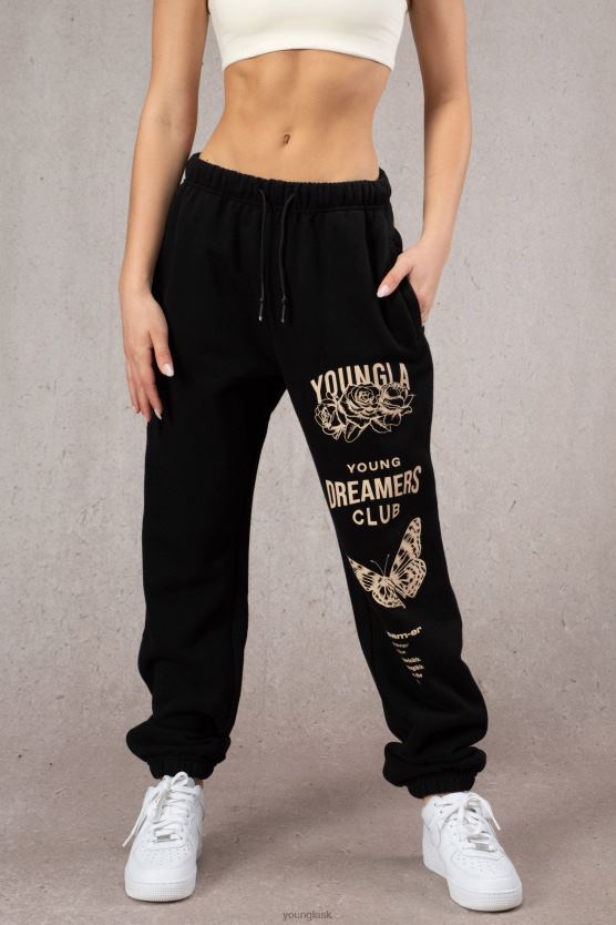ženy čierna w211 dreamers joggers YoungLA oblečenie X20441168