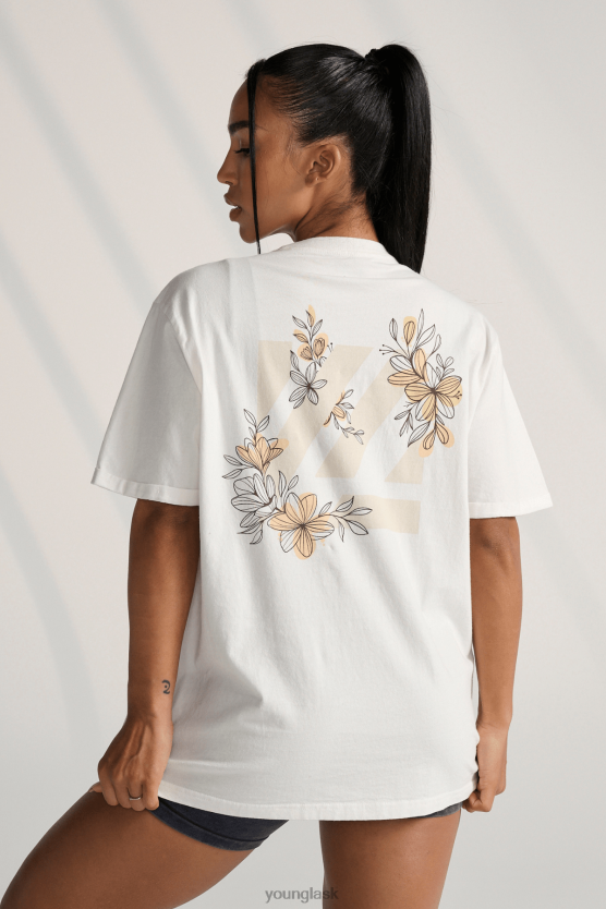 ženy tlmené bobule W424 blok oversized tričko YoungLA oblečenie X20441083