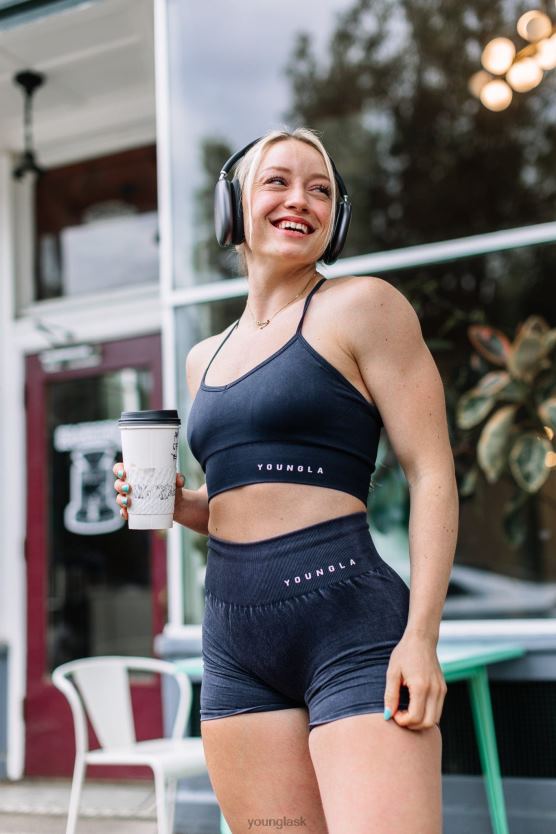 ženy slivková hľuzovka W311 karbónová športová podprsenka s krížovým chrbtom YoungLA oblečenie X20441006