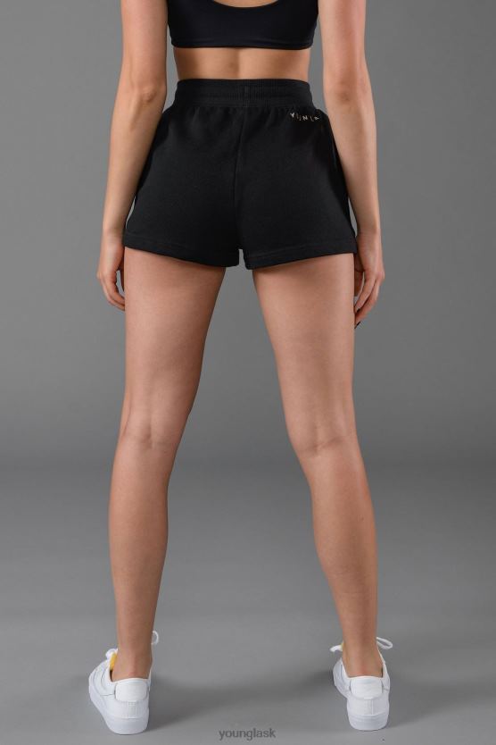 ženy čierna w101 - každodenné šortky YoungLA oblečenie X20441107