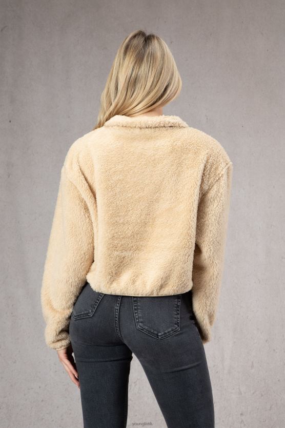 ženy biely W506 plyšový fleecový pulóver YoungLA oblečenie X20441202