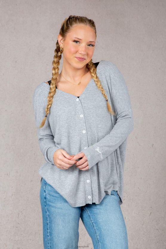 ženy blond pečienka W415 kaviarenský sveter YoungLA oblečenie X20441193