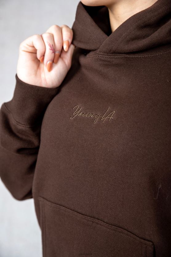 ženy kosť mikina s kapucňou w502 YoungLA oblečenie X20441191