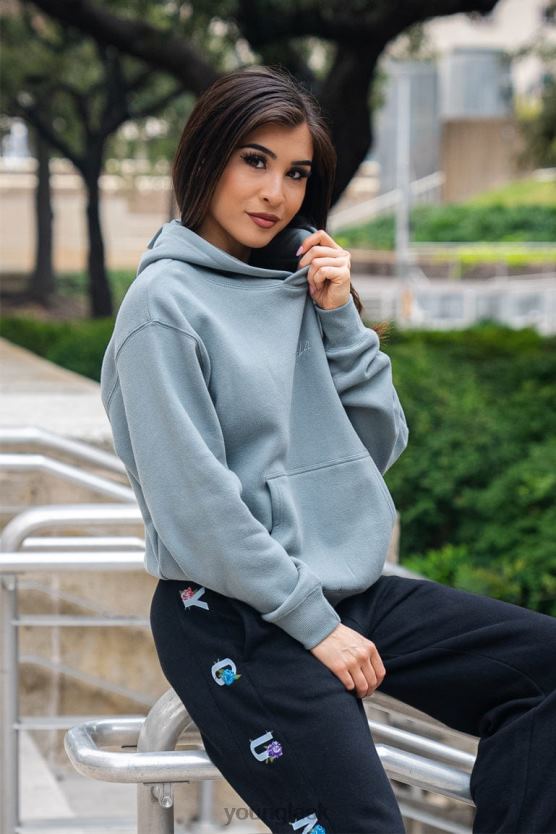 ženy kosť mikina s kapucňou w502 YoungLA oblečenie X20441191